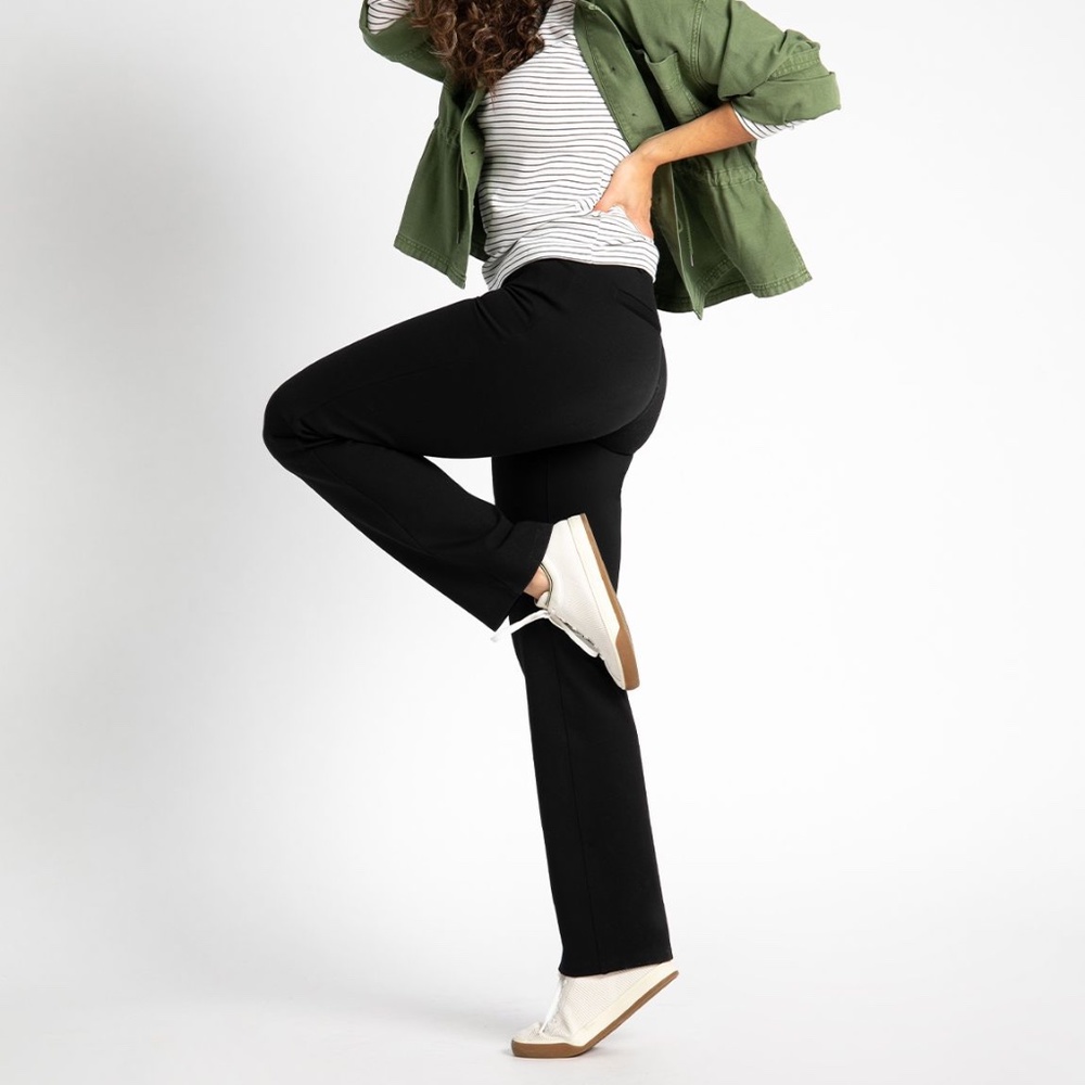 NWOT Betabrand Dress Pant Yoga Pants - Black, SP Straight Leg